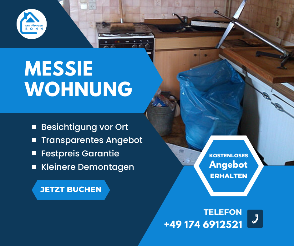 Messie Wohnung entrümpeln